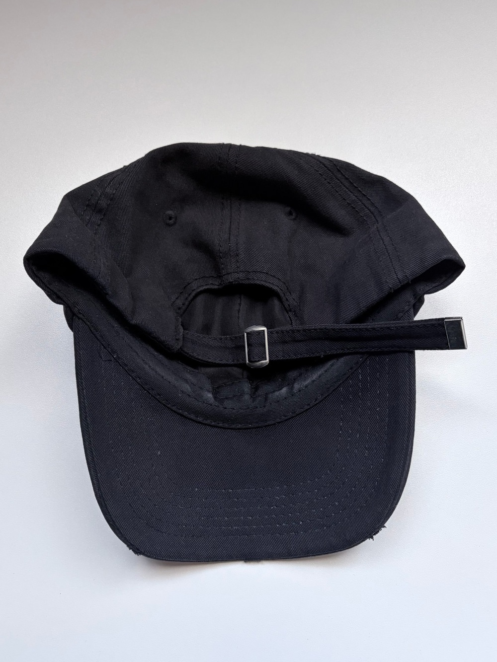 Script Embroidered Cap - Picture 4 of 4